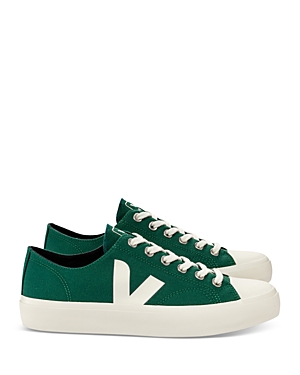 Shop Veja Men's Wata Ii Low Lace Up Sneakers In Dark Green