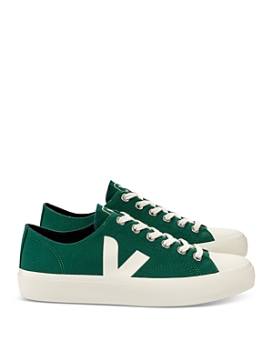 Veja Wata Ii Pierre Canvas Sneakers In Dark Green