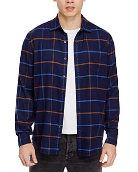The Men's Store at Bloomingdale's - Regular Fit Long Sleeve Twill Flannel Shirt