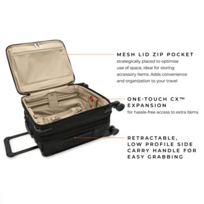 Baseline Compact Carry On Spinner Suitcase