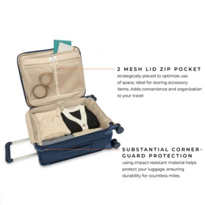 Baseline Global Carry On Spinner Suitcase