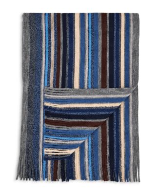 Vertical Stripe Raschel Scarf - Exclusive