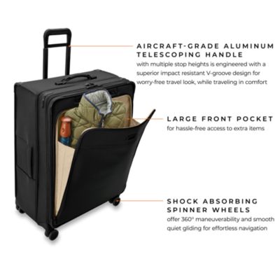 Baseline Extra Large Expandable Spinner Suitcase