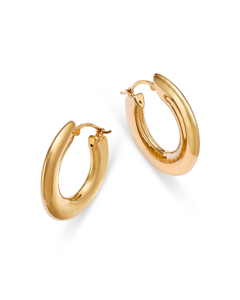 Bloomingdale's Fine Collection Polished Small Hoop Earrings