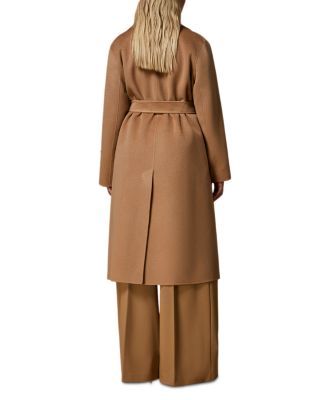 MARINA RINALDI カシミヤ100%ロングニットジャケット M Marina Rinaldi Terra Belted Coat | Bloomingdale's