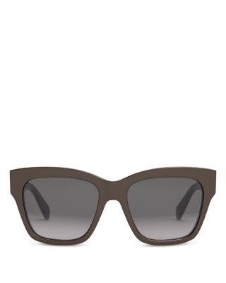 Triomphe Geometric Sunglasses, 55mm