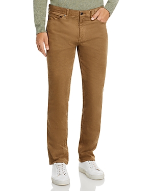 Shop Peter Millar Crown Superior Soft Corduroy Pants In Khaki