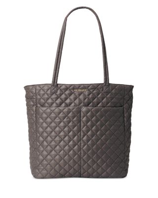 Mz Wallace Large Metro Quatro Tote In Raisin gunmetal ModeSens