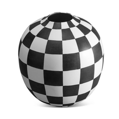 Damier Large Porcelain Vase