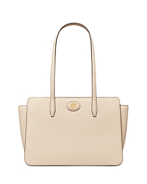 Tory Burch Robinson Small Pebbled Leather Tote