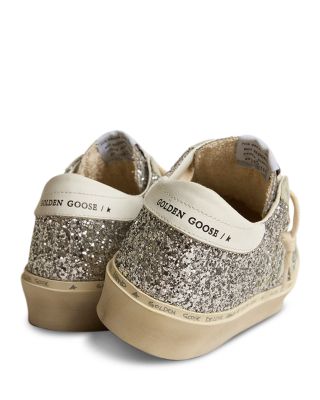 スニーカー GOLDEN  White Silver Hi-Star Sneakers Golden Goose Hi Star Sneaker in White & Silver | REVOLVE
