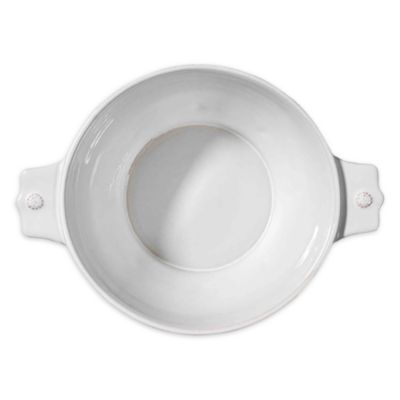 Berry & Thread Whitewash Casserole with Lid