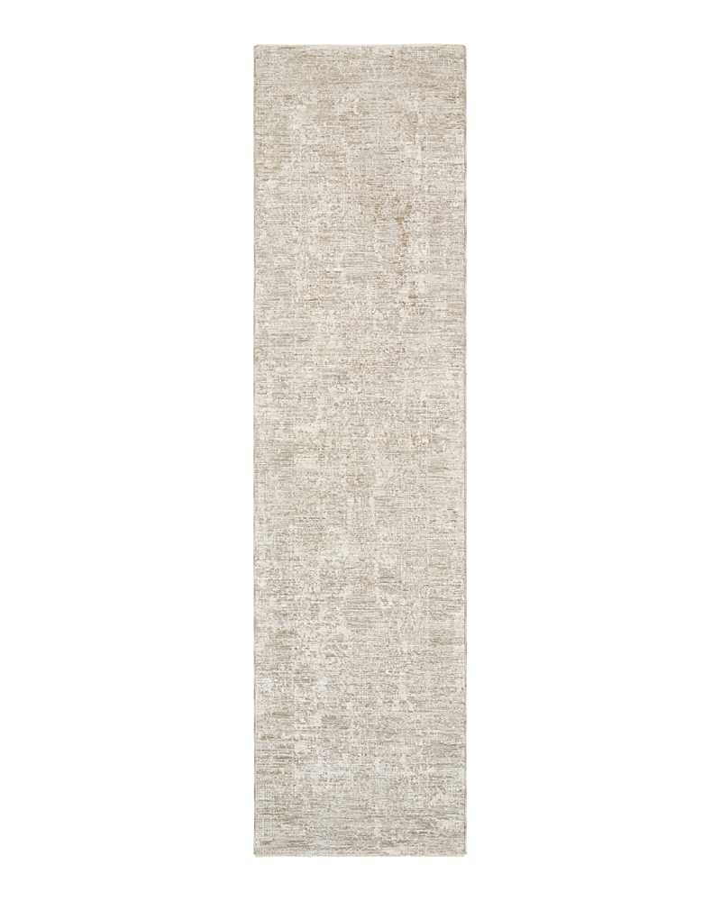 Surya Masterpiece Mpc-2300 Runner Area Rug, 2'8 X 7'3 In Light/grey