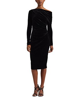 Ralph Lauren - Asymmetric Velvet Dress