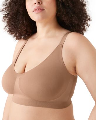 TRUE & CO. Soft Form V-Neck Adjustable Strap Bra (DD+) | Bloomingdale's