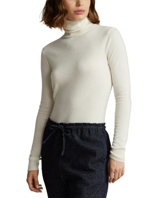 Ralph Lauren Slim Fit Cashmere Turtleneck Cream