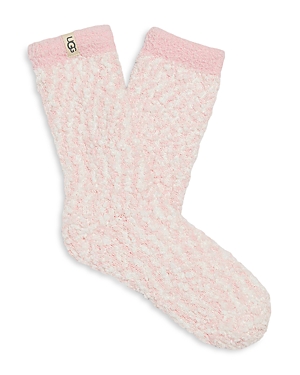 Shop Ugg Australia Cozy Chenille Socks In Rosemary