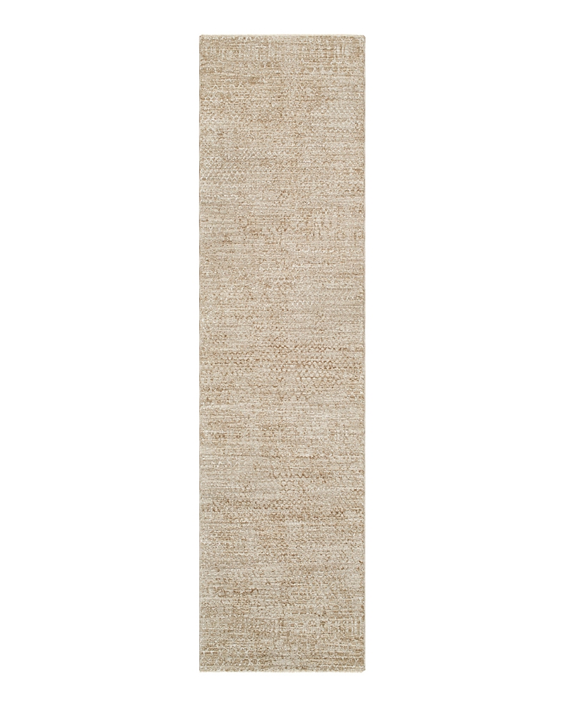 Surya Masterpiece High-low Mpc-2322 2'8" X 10' Runner Area Rug In Light/grey