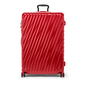 Tumi 19 Degree Extended Trip Expandable 4-wheel Packing Case In Red