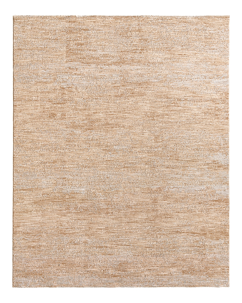 Surya Masterpiece High-low Mpc-2318 6'7" X 9'6" Area Rug In Tan/beige