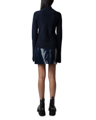 Micky Cutout Turtleneck Sweater