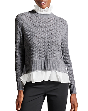 TED BAKER HOLINA LAYERED LOOK SWEATER