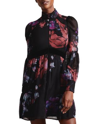 Ted Baker Gretaah Ladder Trim Mini Dress | Bloomingdale's