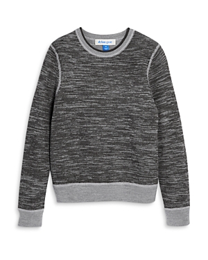 Dylan Gray Boys' Cotton Knit Pullover Sweater - Big Kid In Charcoal Gray