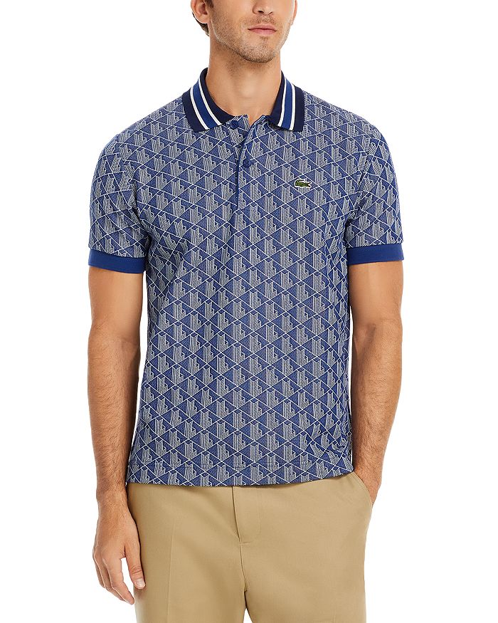 Lacoste Short Sleeve Ribbed Polo Shirt | Bloomingdale's