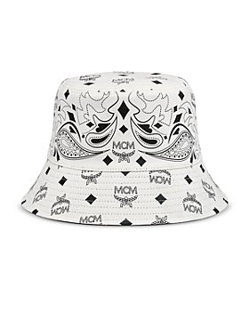 MCM - Reversible Bandana Print Bucket Hat 