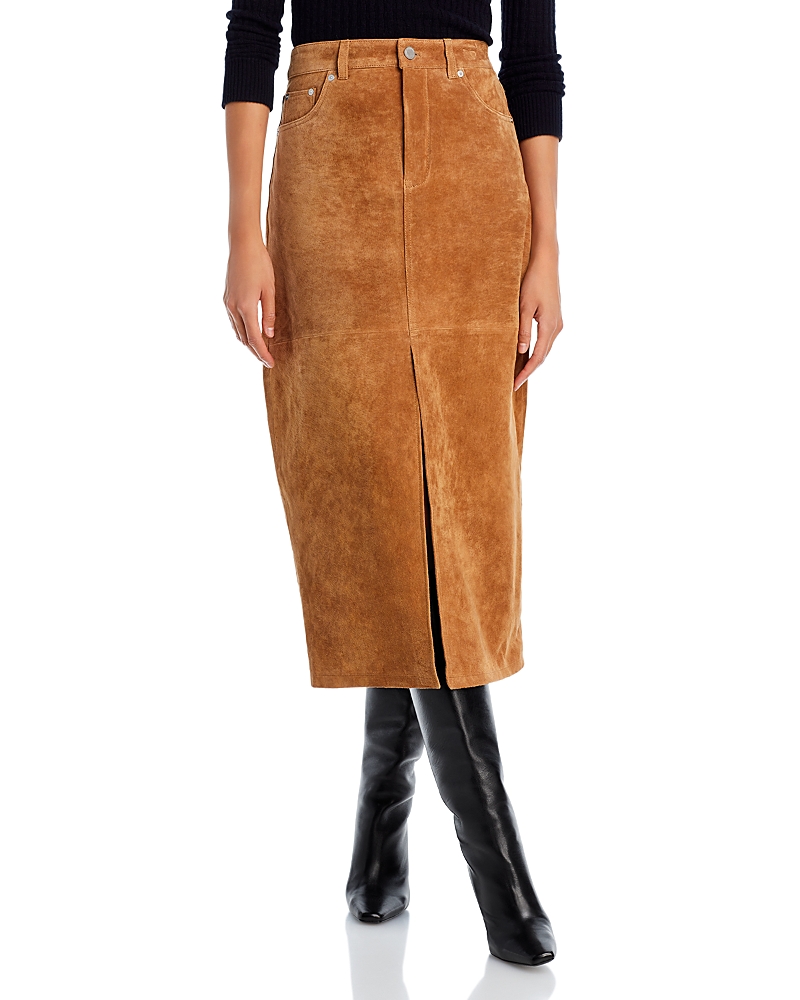 Blanknyc Suede Midi Skirt