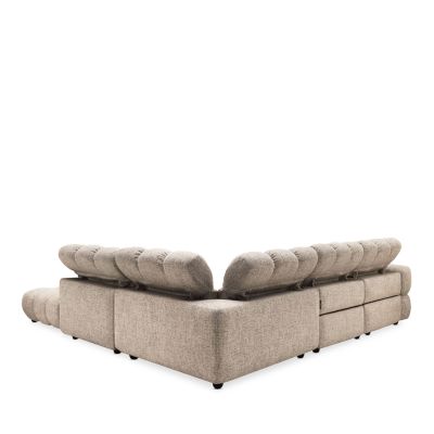 Marcella 5-Piece Power Reclining Fabric Sectional
