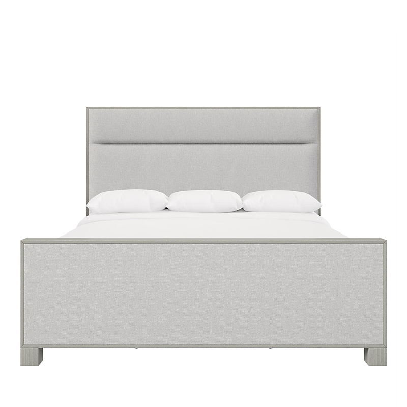 Bernhardt Stratum Panel Bed, King In Gray