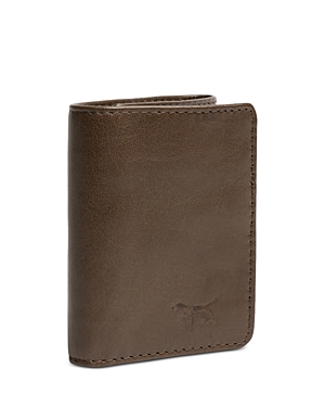 Rodd & Gunn French Farm Valley Leather Trifold Wallet In Forest
