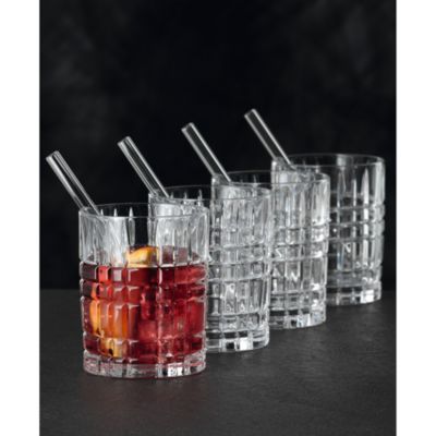 Square Whiskey Tumblers, Set of 4