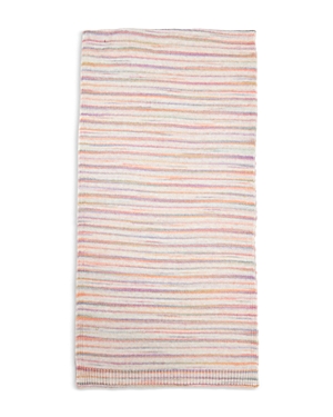 Jocelyn Space Dyed Knit Scarf In Pink/multi