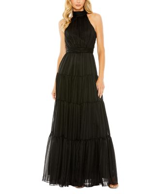 Halter Tiered Gown