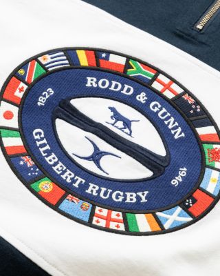 Donnybrook Cotton Classic Fit Quarter Zip Sweatshirt 