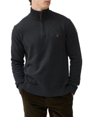Rodd & Gunn - Sandy Park Cotton Classic Fit Quarter Zip Stand Collar Sweater