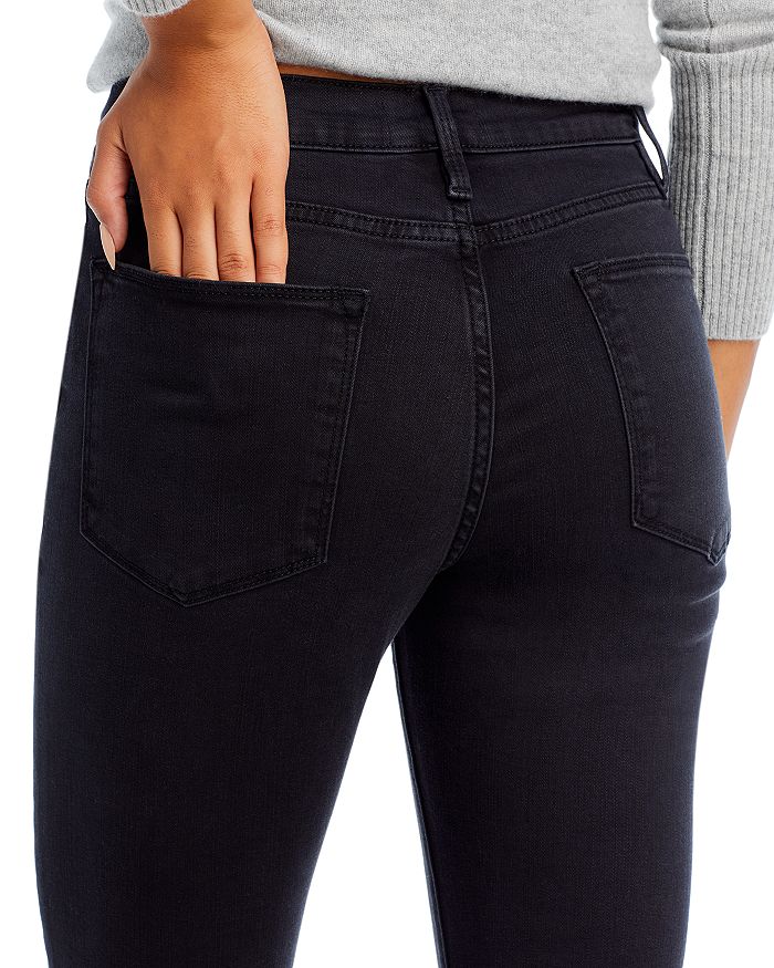 Shop Frame Le High Rise Straight Ankle Jeans In Kerry