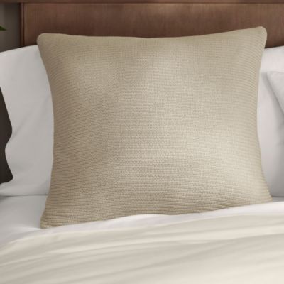 Ribbed Knit Euro Sham