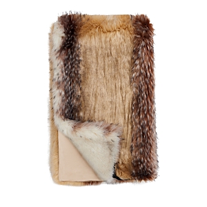 Donna Salyers Fabulous-furs Limited Edition Faux Fur Throw In Brown