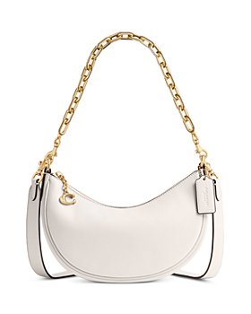 Leather crossbody bag Coach White in Leather - 34444785