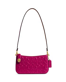 Coach, Bags, Coach Hot Pink Leather Purse Small Bag