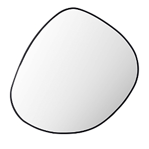 Surya Pebble Mirror In Black