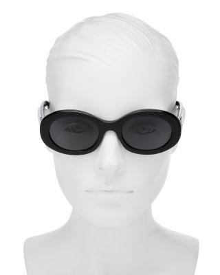 Triomphe Round Sunglasses, 52mm