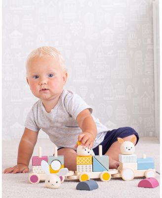 100% FSC Certified Activity Pull Along Train - Ages 12 Months+