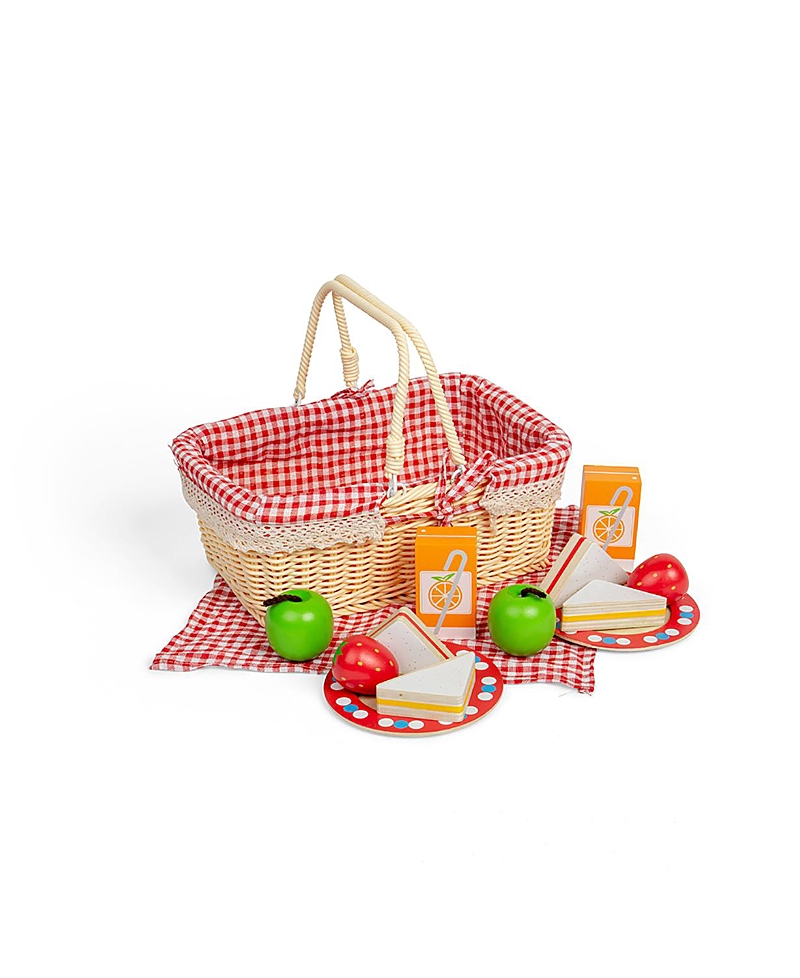 Bigjigs Toys Picnic Basket - Ages 3+