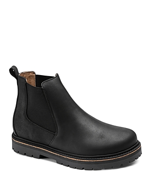 Shop Birkenstock Men's Stalon Chelsea Boots In Black