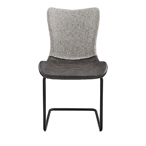 Euro Style Juni Side Chair In Gray